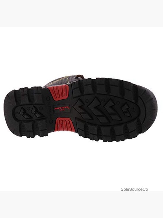 Steel Toe Work Boots Slip Resistant Memory Foam Lace Up Ankle High Leather main image 6